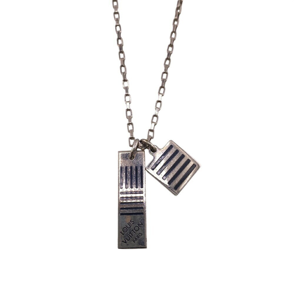 LOUIS VUITTON Brown Damier Necklace - Picture 4 of 8